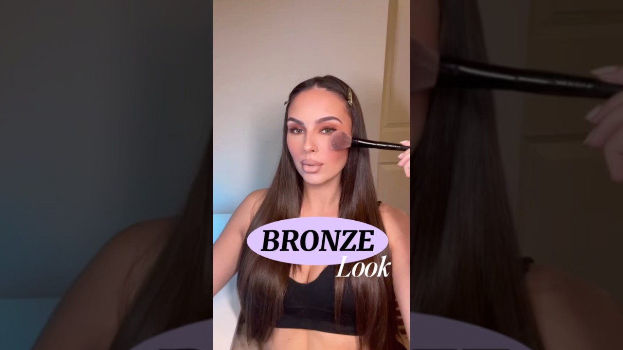 my go-to bronze look 💄 #makeup #bronzemakeup #grwm