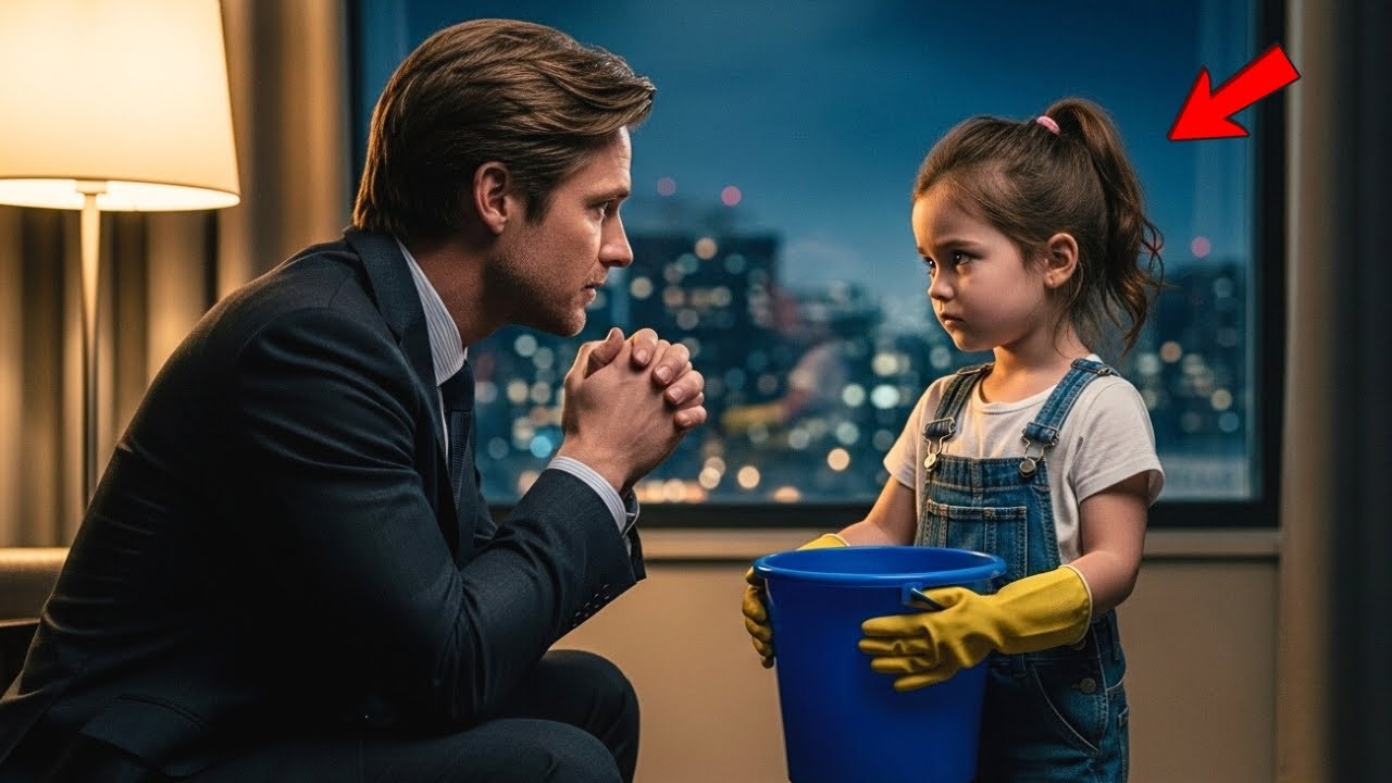 UNA BAMBINA PULIVA L'UFFICIO... FINCHÉ IL MILIONARIO NON SE NE ACCORSE — E SI COMMOSSE MOLTO...