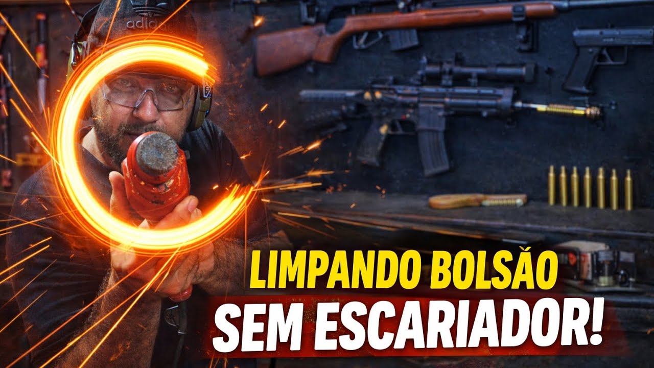 CAC Pobre na Recarga: Limpando o Bolsão da Espoleta SEM Escariador | Alternativa Barata