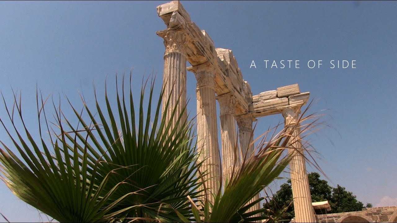 Side, Turkey, a Mediterranean holiday resort and ancient city