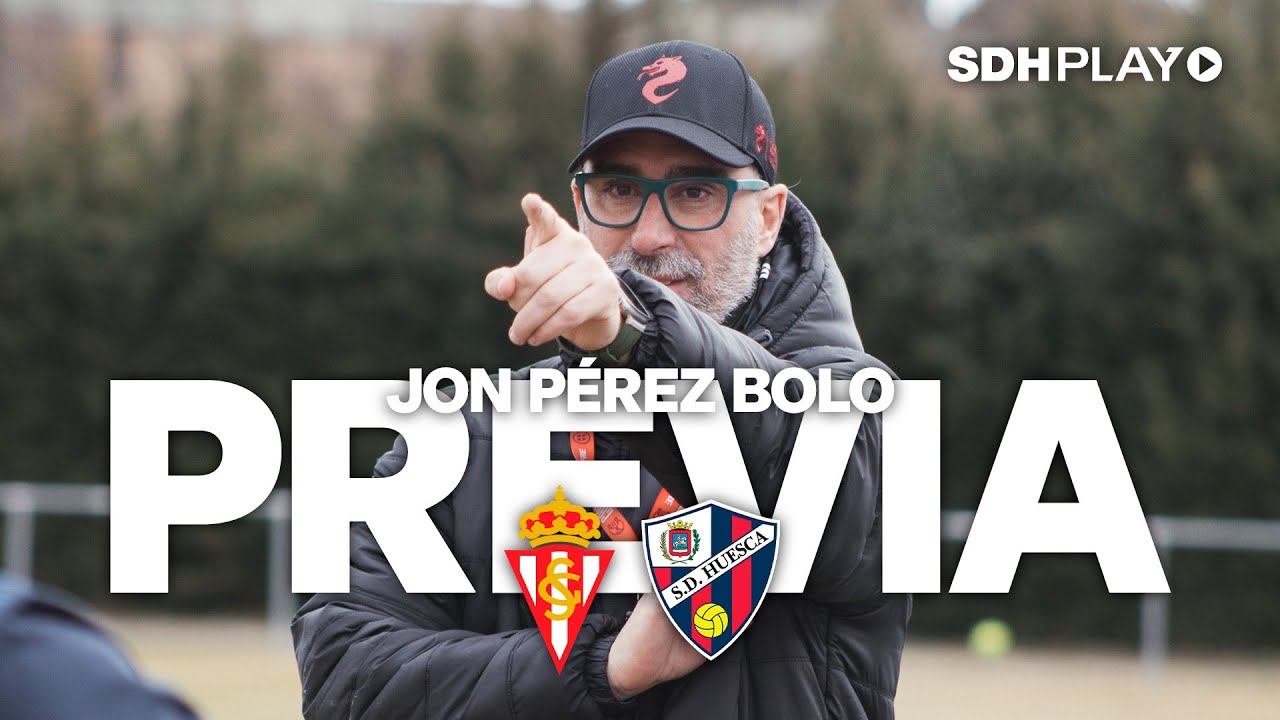 🔴 SDHPlay | Rueda de prensa de Jon Pérez Bolo, antes del #RealSportingHuesca