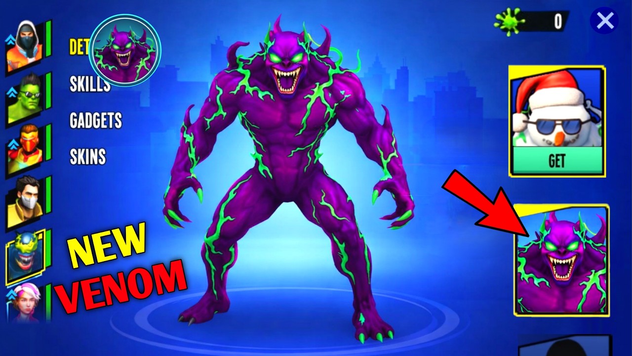 Spider Fighter 3 New Venom Skin!