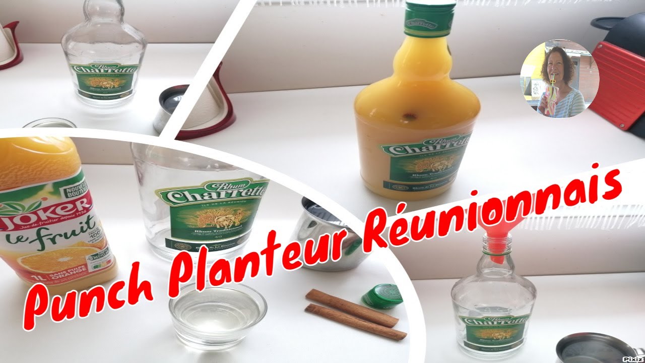 D&eacute;lice exotique du Punch Planteur R&eacute;unionnais