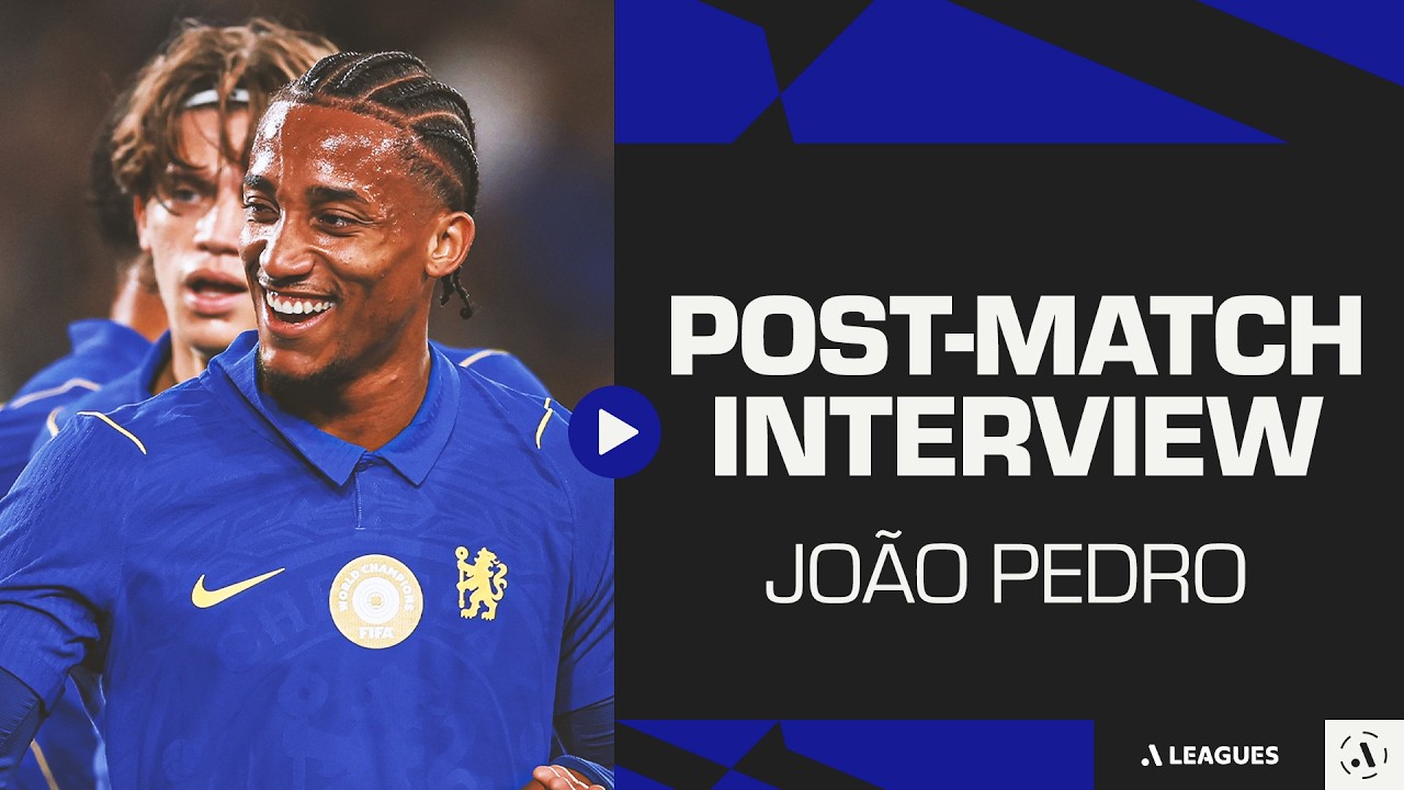 Jo&atilde;o Pedro Reacts to Hat-Trick | Post-Match Interview | Chelsea v Western Sydney Wanderers