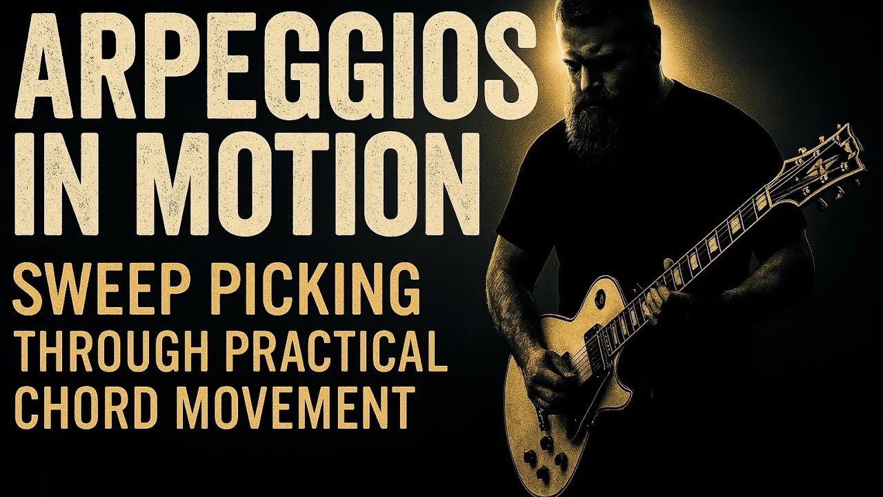 “Arpeggios in Motion: Sweep Picking Through Practical Chord Movement”