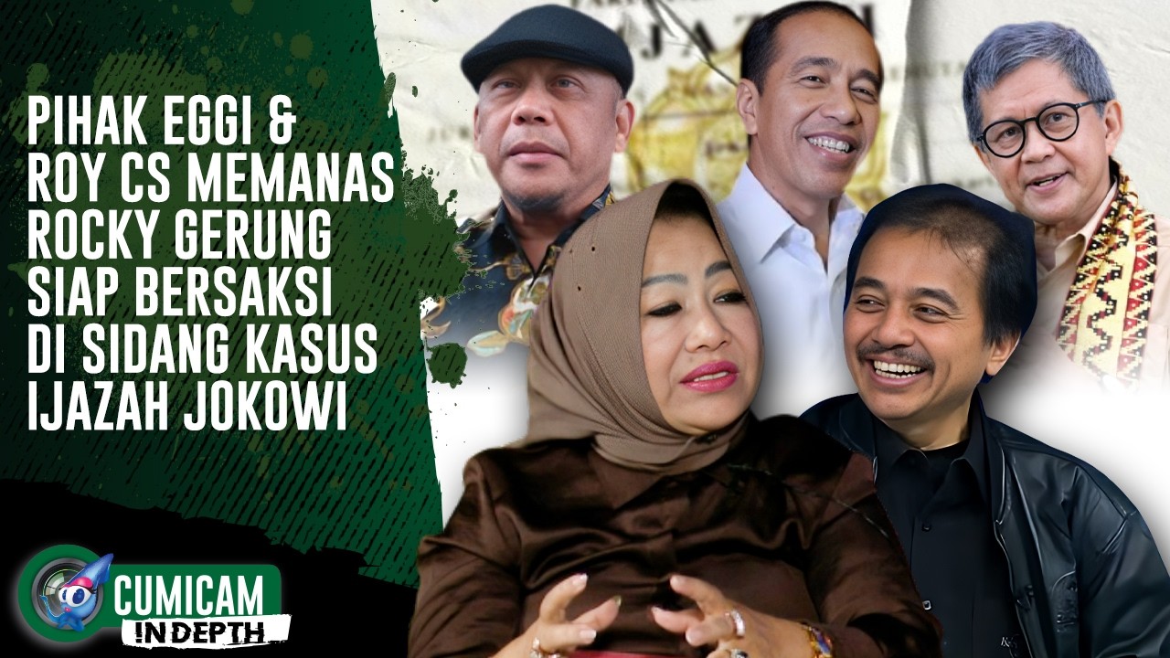 Resmi Dipolisikan! Roy Cs Buat Pihak Eggie Sudjana Murka, Rocky Gerung Siap Bersaksi! | INDEPTH