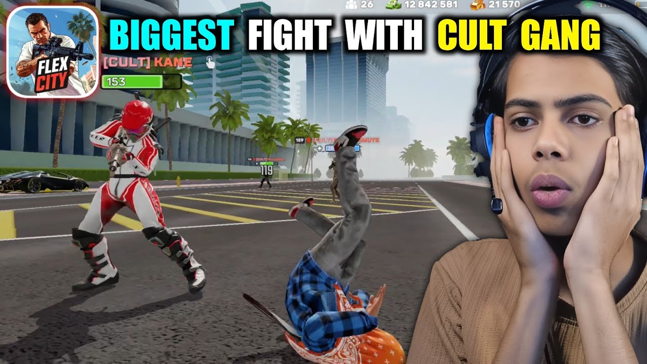 End Of CULT gang! Biggest Fight With Me 😡 || Flex City Gameplay