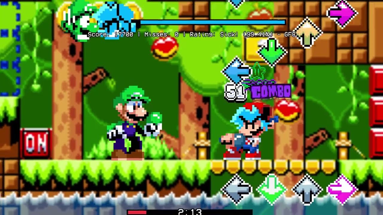 FNF Super Mario Bros. Funkers - Switch