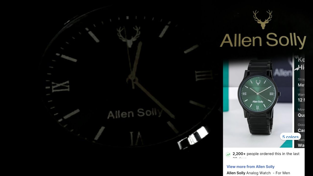 Allen Solly watch $1500⌚ review 🫡 kya apko lena chaiyea ?...# total explanation #allensolly #watch 😨