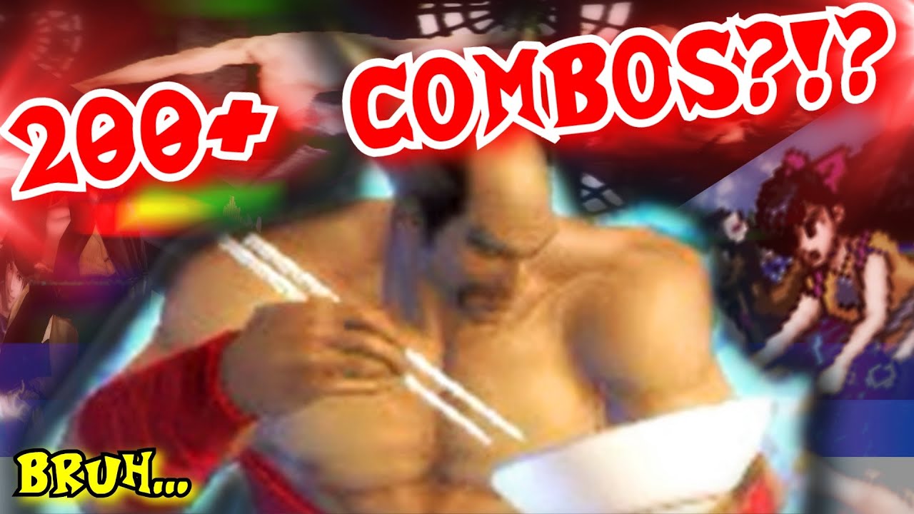 200 Combos from 200 Different Fighting Games