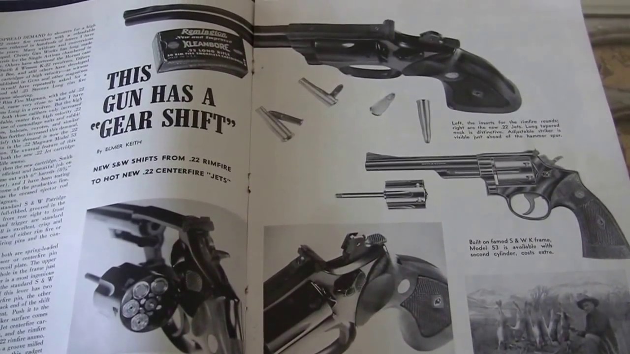 Reloading 22 Rem Jet Smith & Wesson Model 53