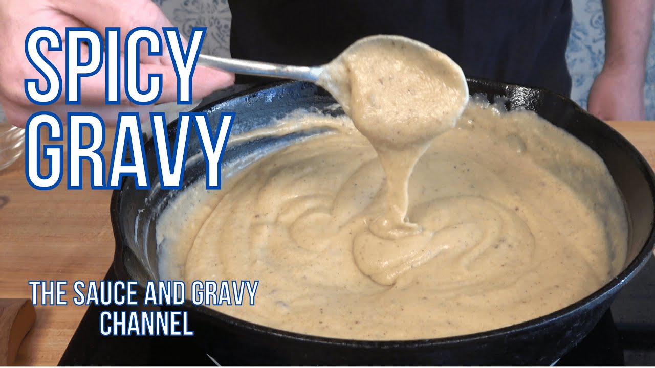 Spicy Gravy | Fast and Tasty Gravy for Pork | How to Make a Spicy Gravy | Gravy Recipe | Gravy