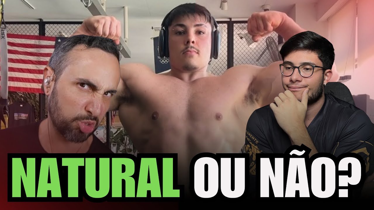 GANLEY ESTÁ NATURAL OU NÃO? REACT RODRIGO GOES