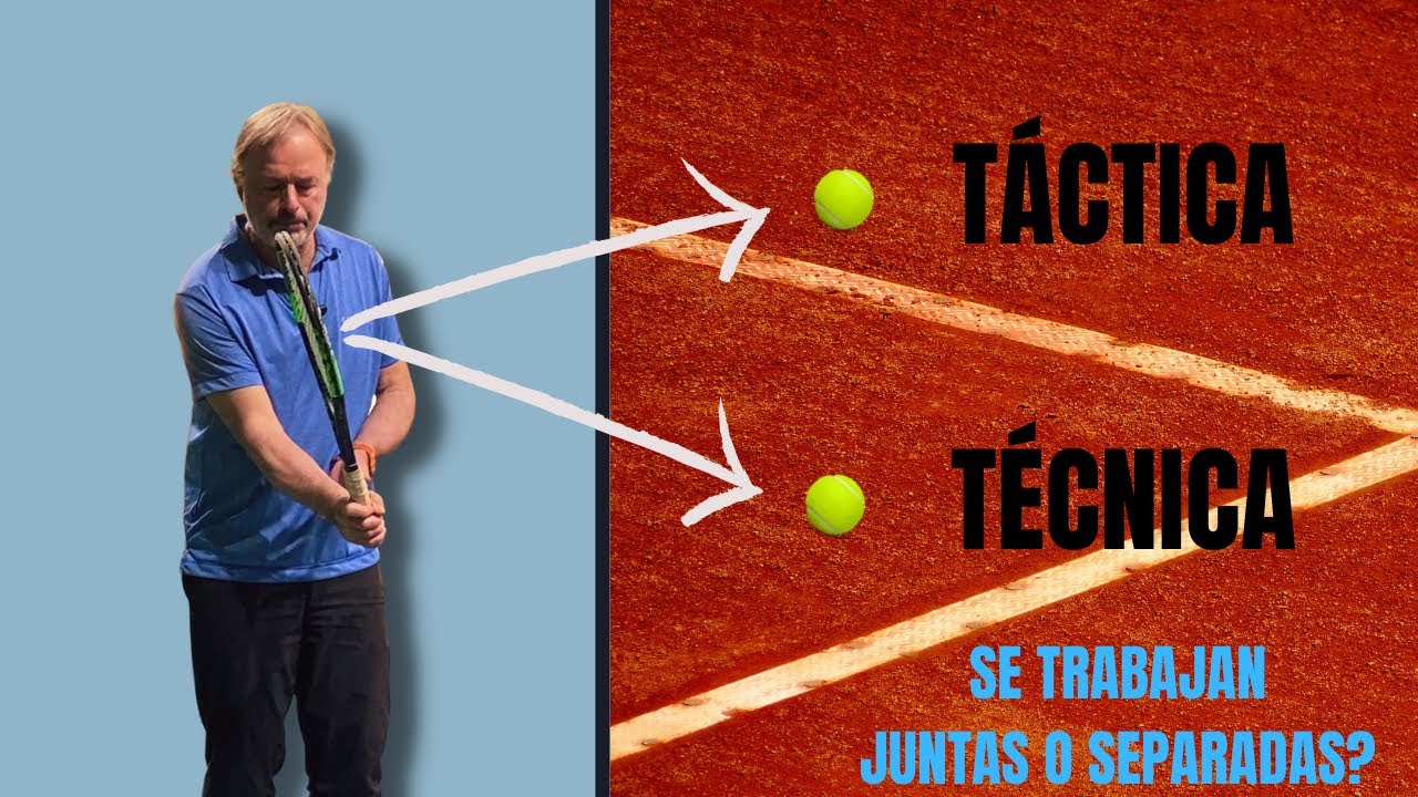 Táctica y técnica en el tenis. De qué se trata?