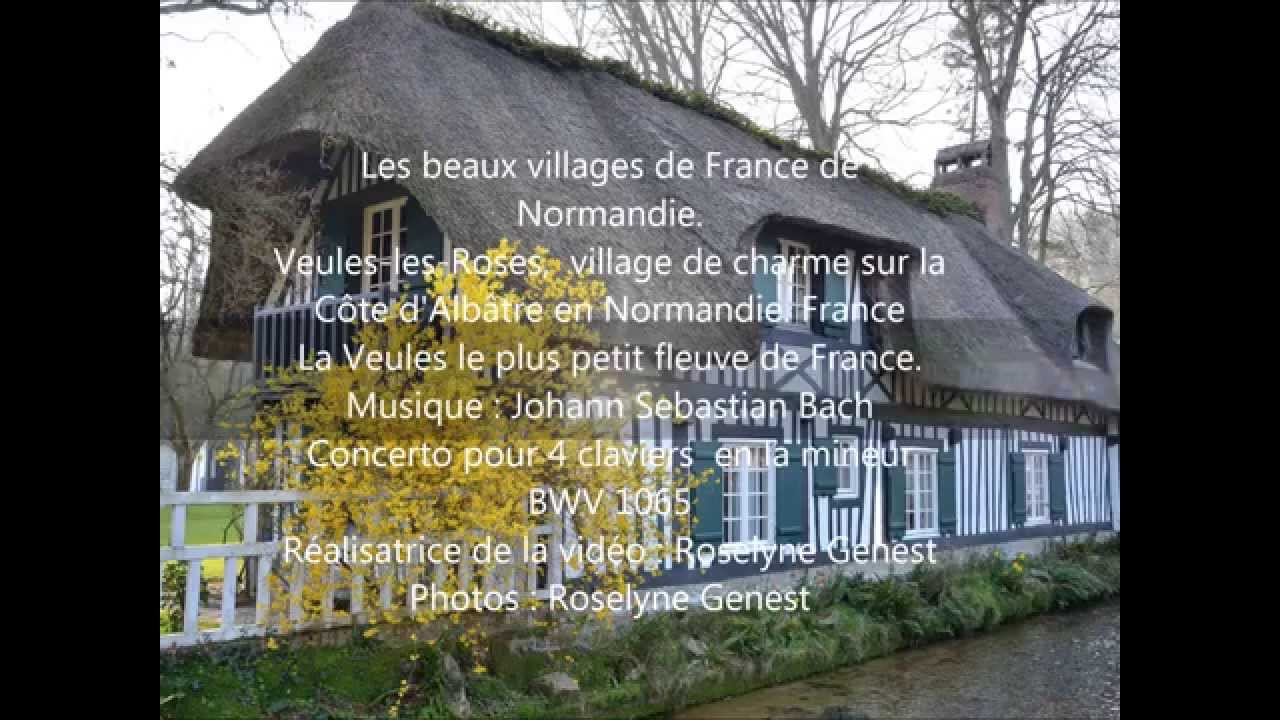 Veules les Roses,  village de charme sur la Côte d'Albâtre en Normandie  France
