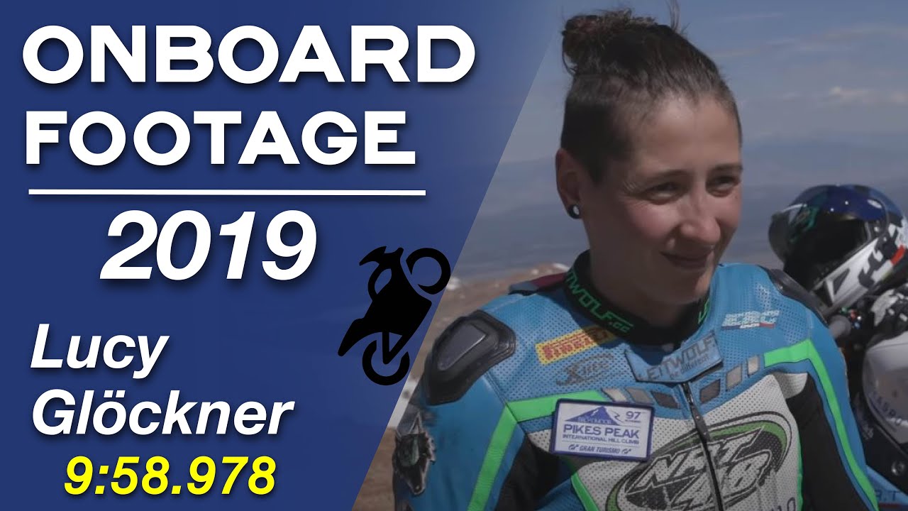 Lucy Glöckner | Full Run Onboard + Interview | 2019 Pikes Peak International Hill Climb