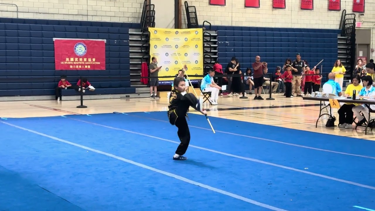 Gunshu (staff) Routine at 4th NY Intl Wushu Championships