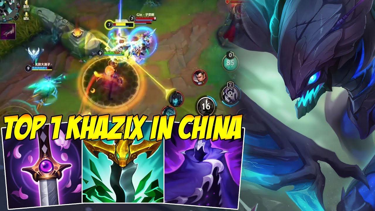 KHAZIX IS CRAZY STRONG (S+ TIER CHAMP) - WILD RIFT