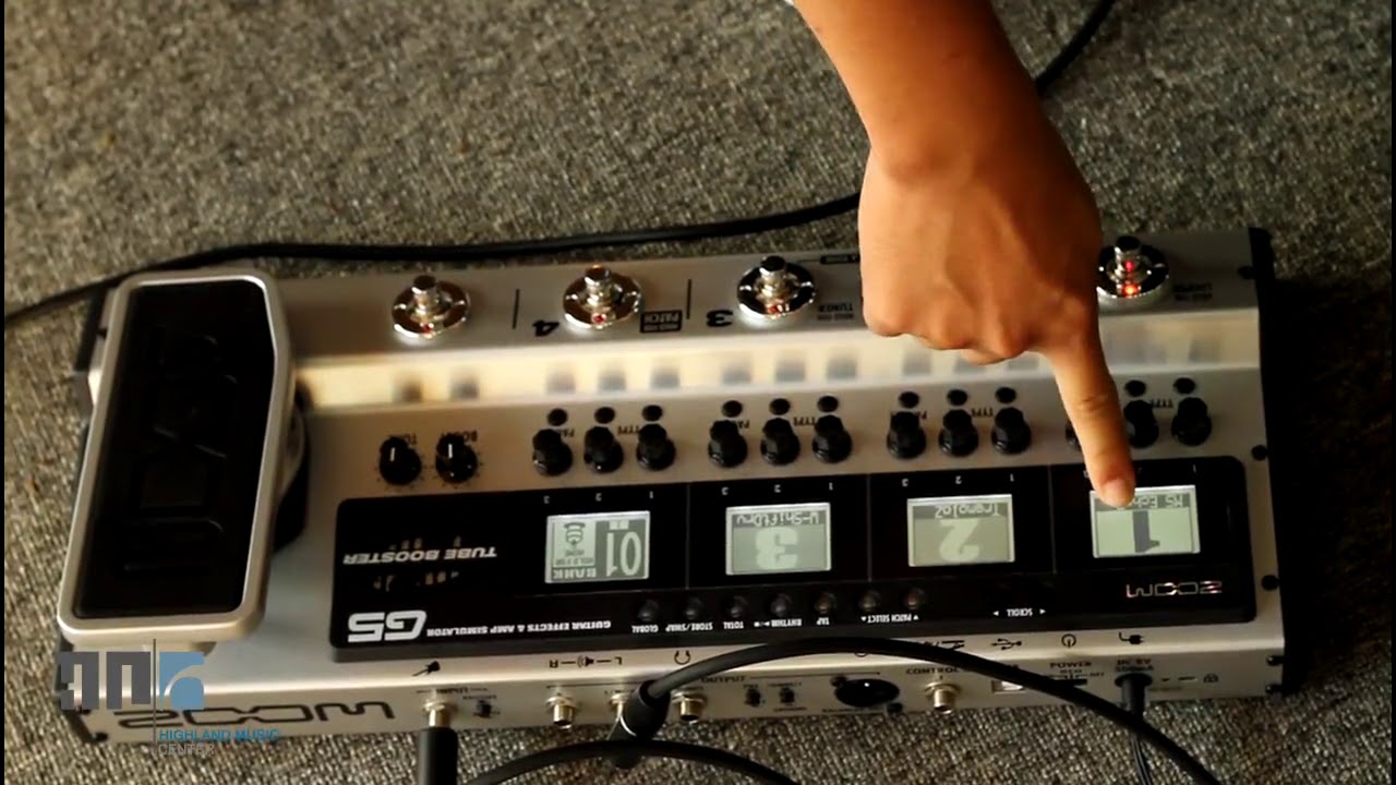 [guitarandgears.com] Hướng dẫn sử dụng Zoom G5