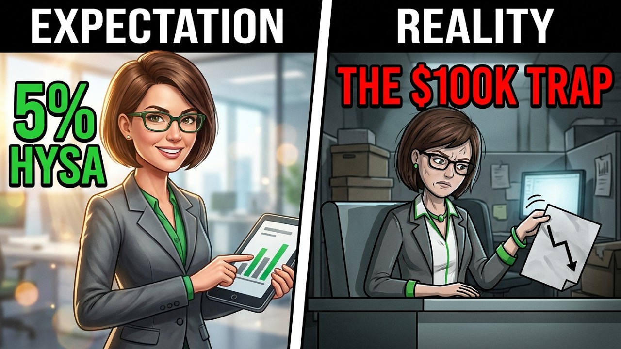 High Yield is a Lie: The Brutal Math of HYSAs vs. Brokerage Accounts