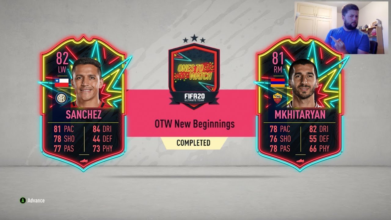 FIFA 20 OTW NEW BEGINNINGS SBC