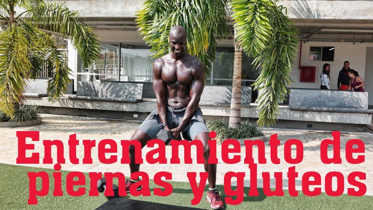 ENTRENAMIENTO DE PIERNAS Y GLUTEOS EN CASA