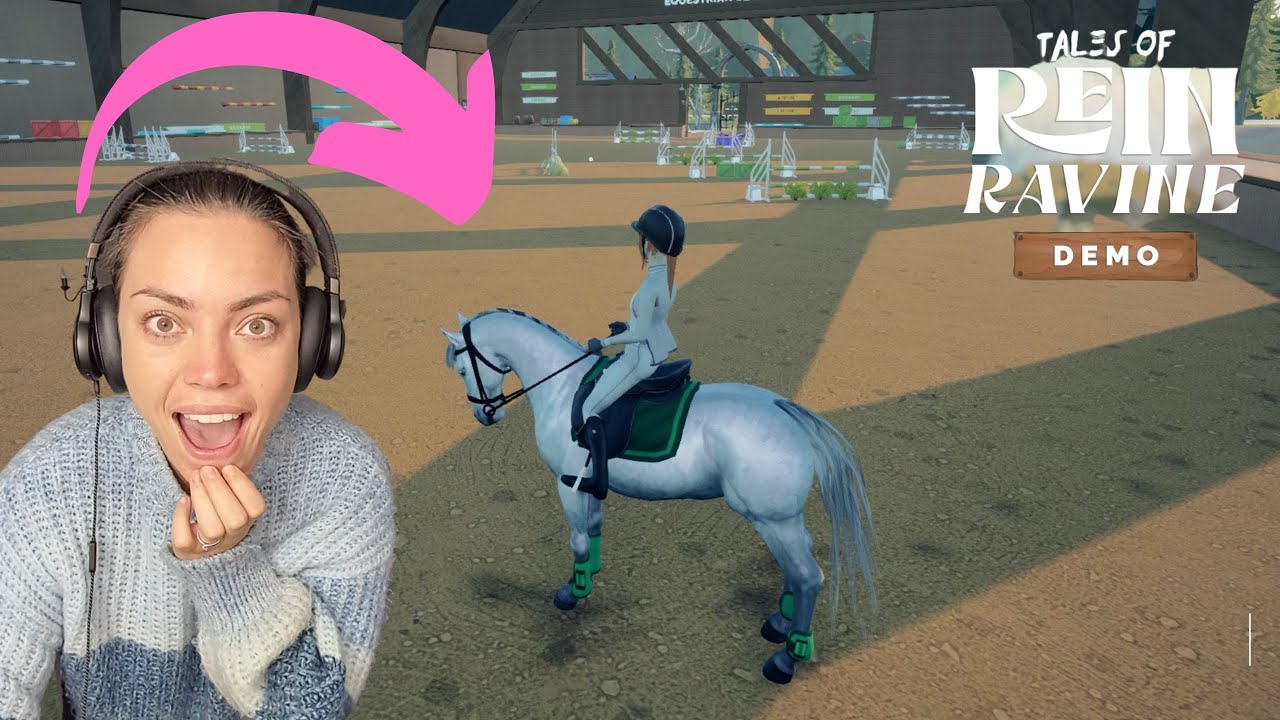 *THE MOST REALISTIC* HORSE JUMPING! Tales of Rein Ravine / 2