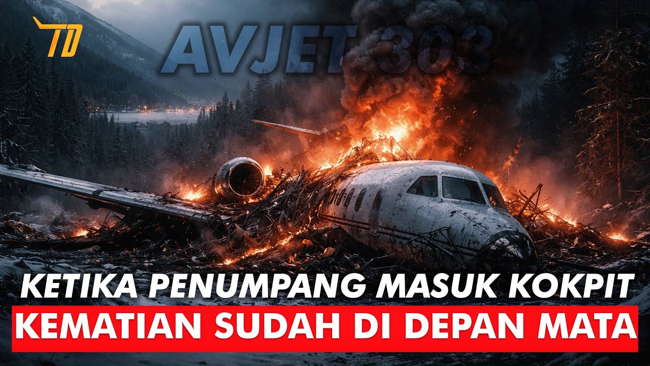 Ketika Penumpang Masuk Kokpit, Kematian Sudah di Depan Mata | Avjet 303