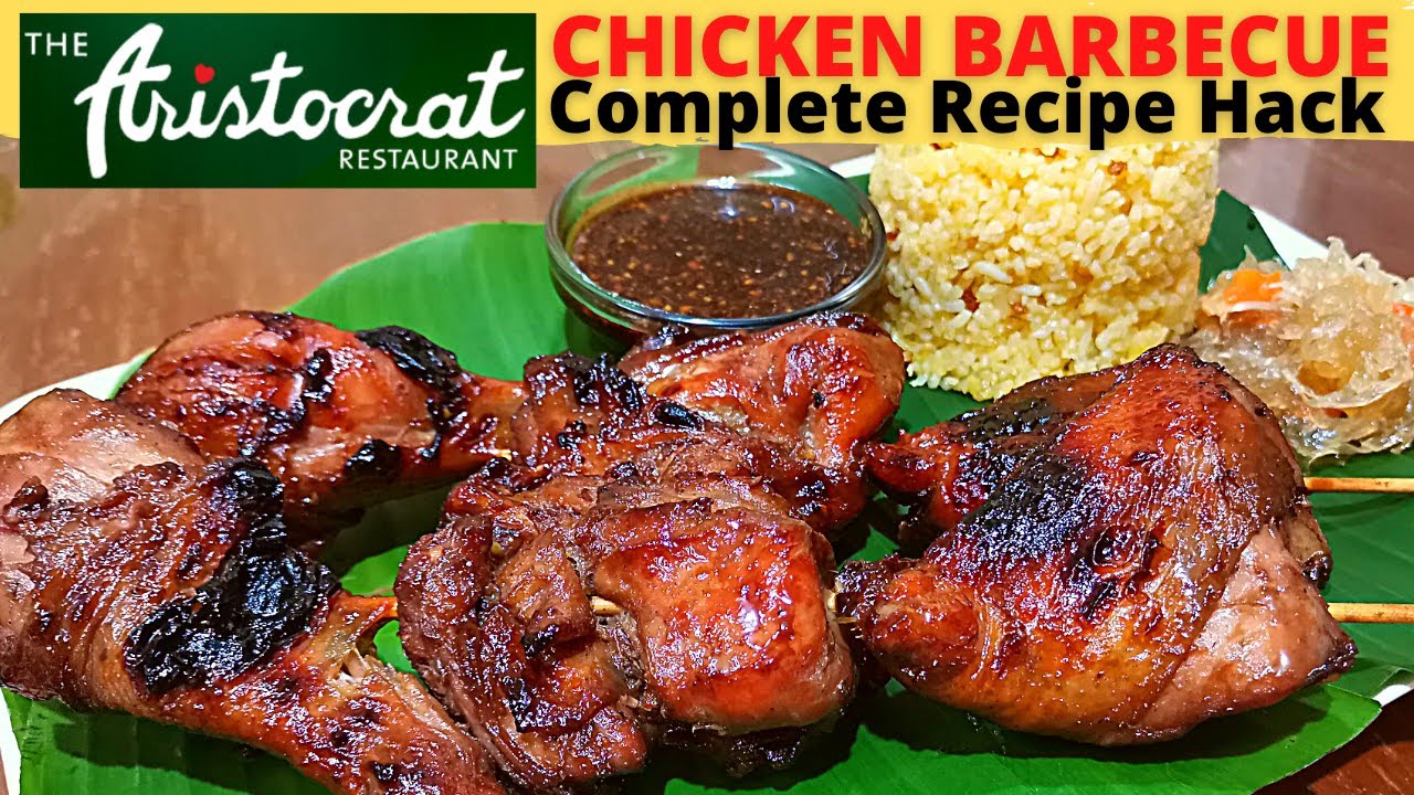 ARISTOCRAT CHICKEN BARBECUE | Complete Recipe Hack | Chicken Babeque+Java Rice+Peanut Sauce | Bbq