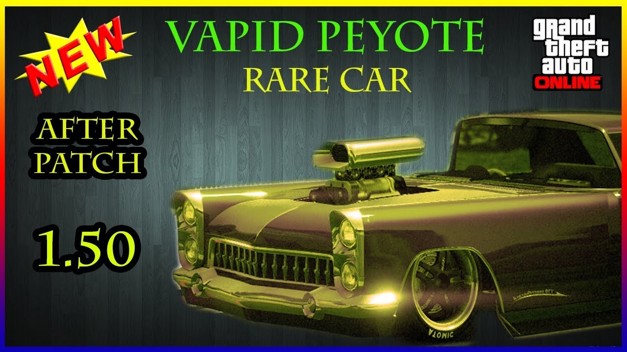 GTA 5 Vapid Peyote Spawn Location