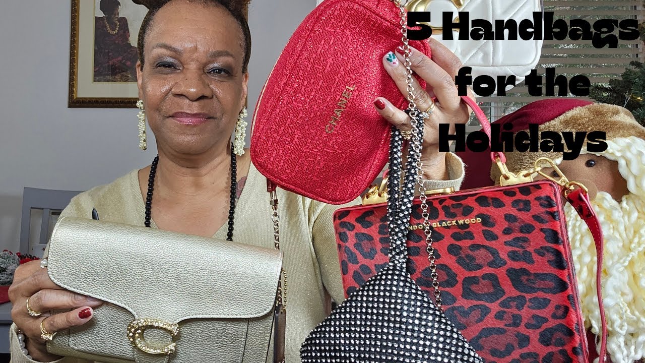 5 Holiday Handbags 👜 @JustOneMoreBag01 @NothingButBags @Minnieshandbags