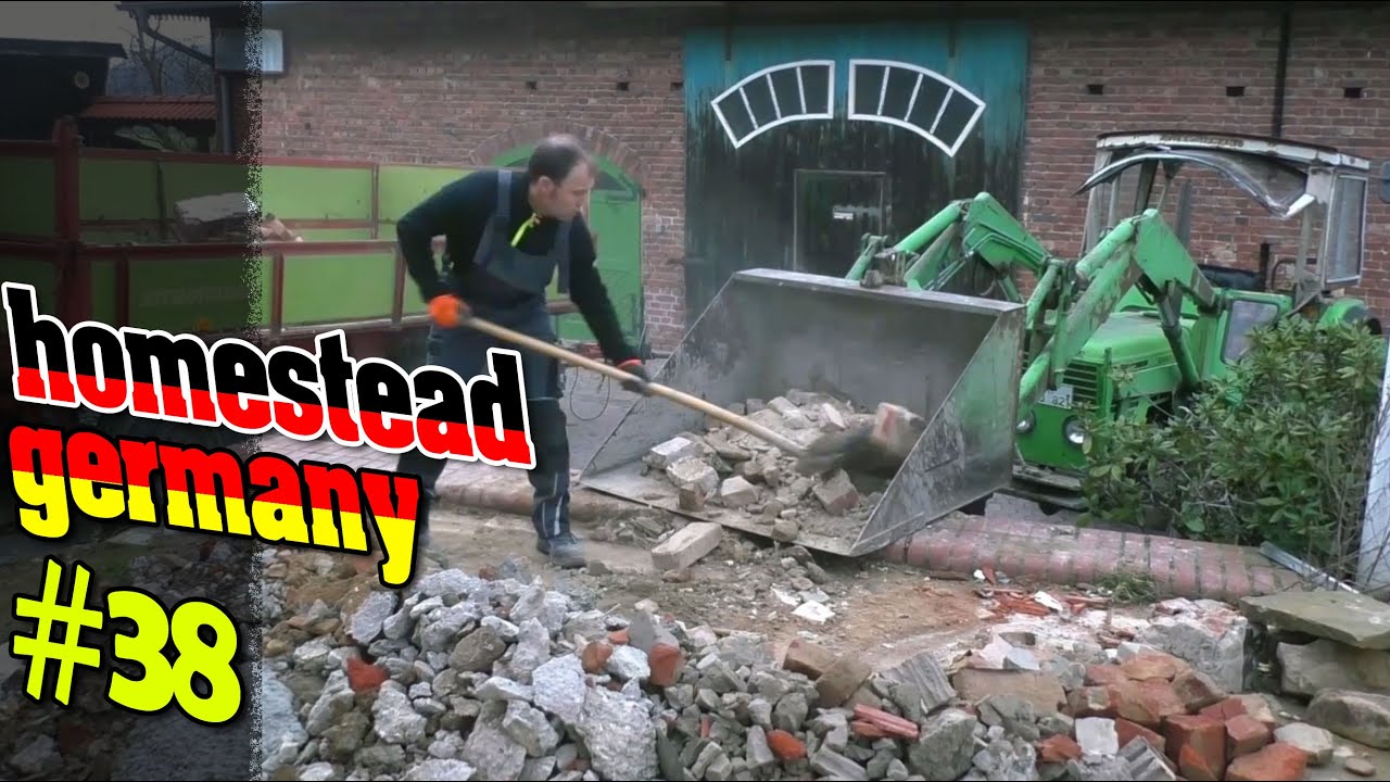 Moving 6tons of rubble with a single shovel