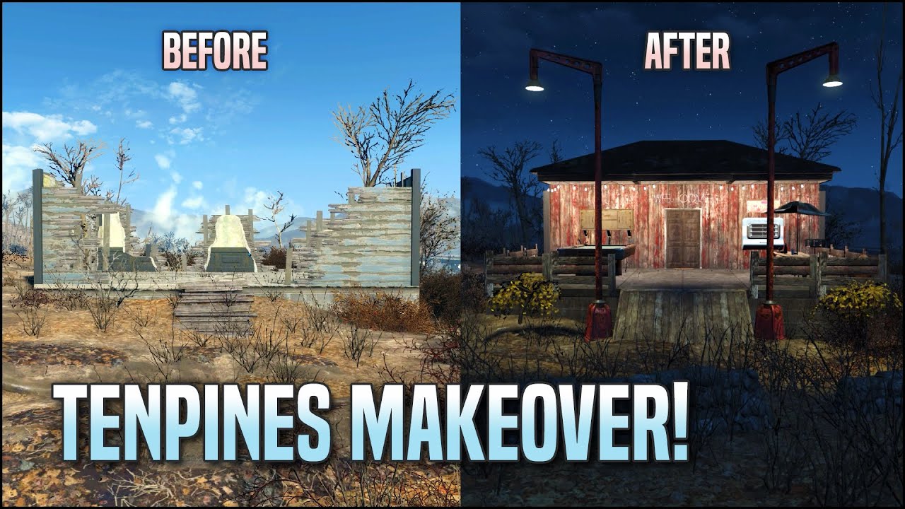 Преображение Тенпайнс! ⚒️ Fallout 4: Без модов, класс магазина