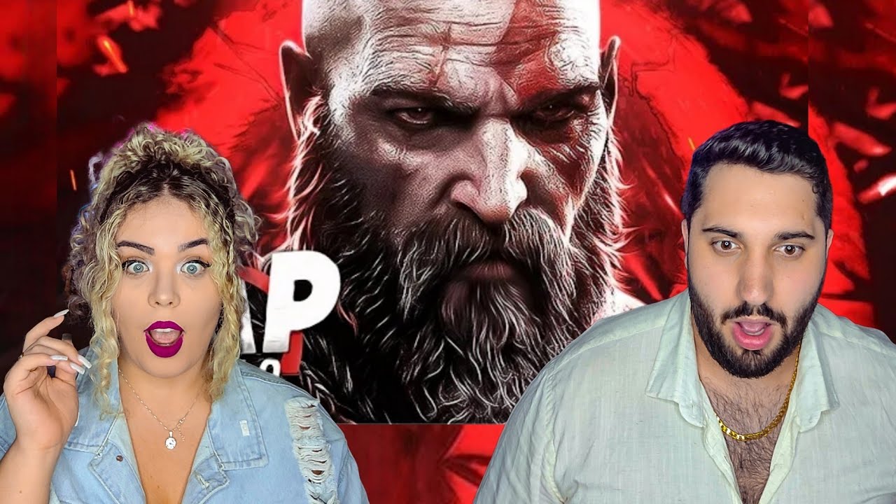 O QUE FOI ISSO!! Kratos (God of War) - Fantasma de Esparta | Kaito [ Bia e Leo ]