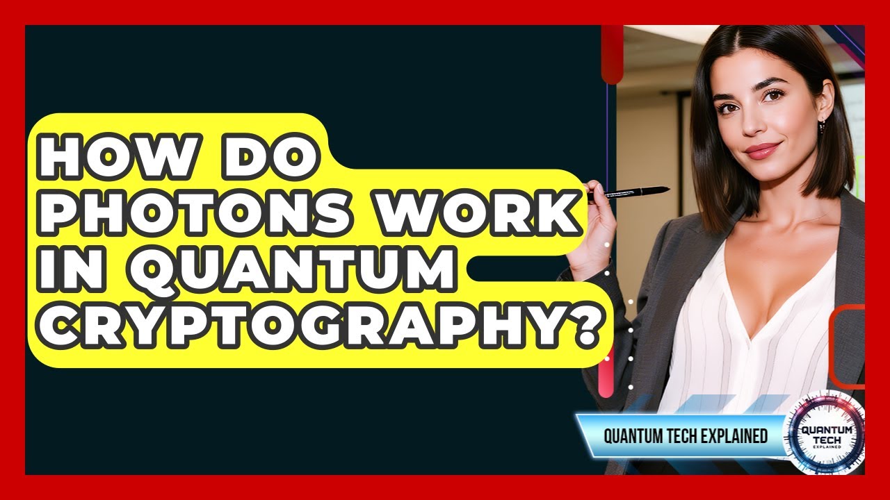 How Do Photons Work In Quantum Cryptography? - Quantum Tech Explained