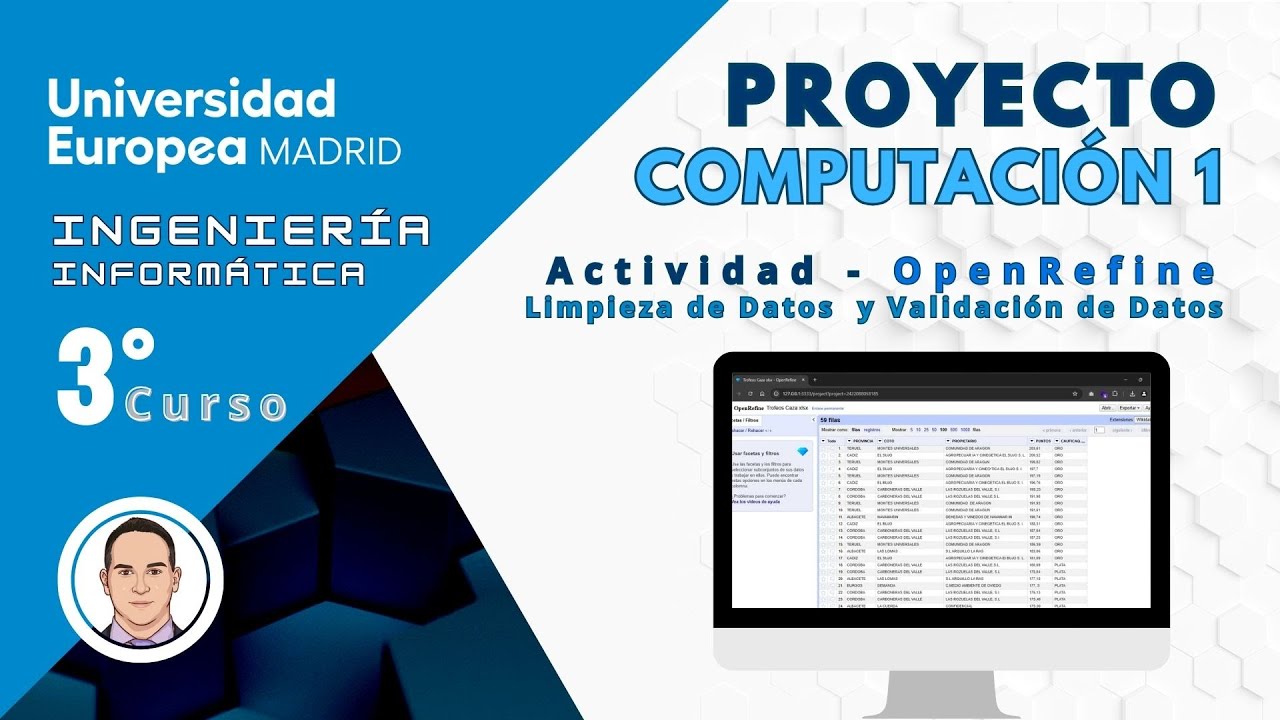 Limpieza de Datos con OpenRefine - Normalización y Validación de Datos