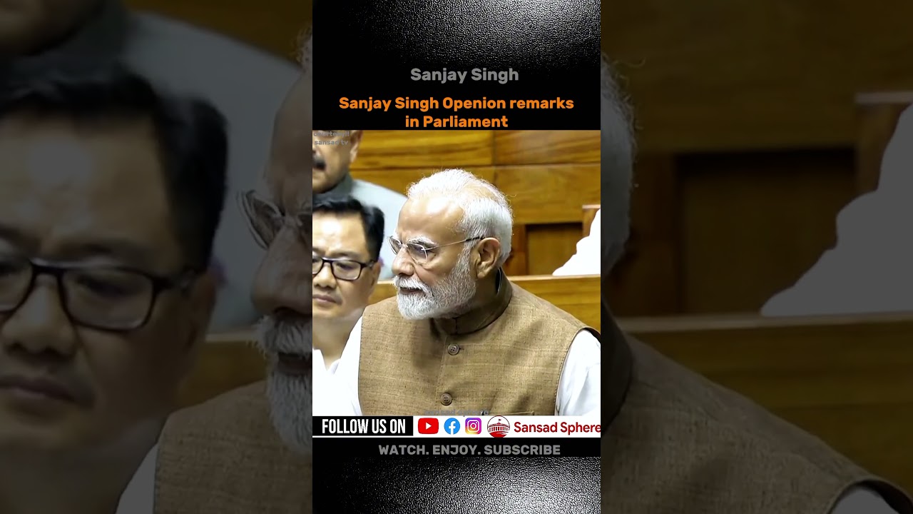 Sanjay Singh's Explosive Speech in Parliament 🔥 | Govt Under Fire#indianpolitics#aap#loksabha#