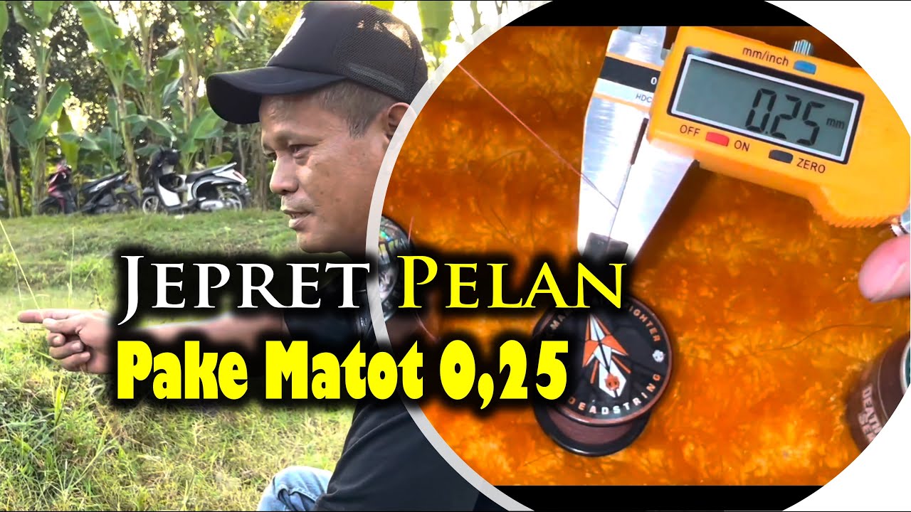 SENI JEPRET PELAN - Pakai MATOT 0,25