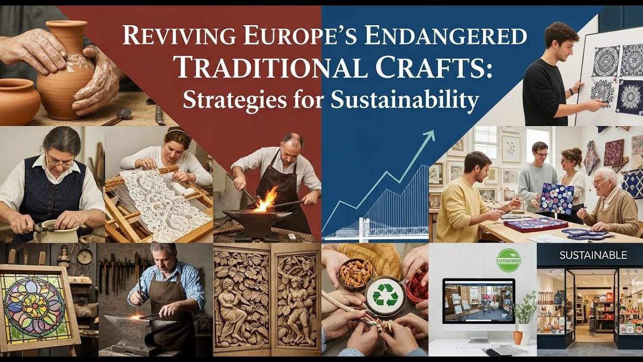 Reviving Lost Crafts: Europe&rsquo;s Endangered Artistic Traditions