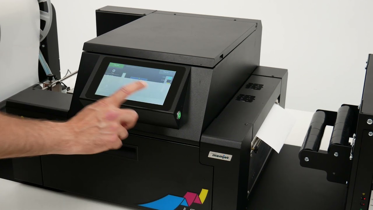 Demo L901 Industrial Color Label Printer from Afinia Label   YouTube