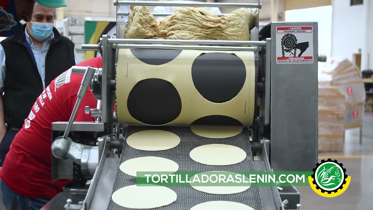 Demostración Tortilladora de Rodillos MLR120│Manufacturas Lenin