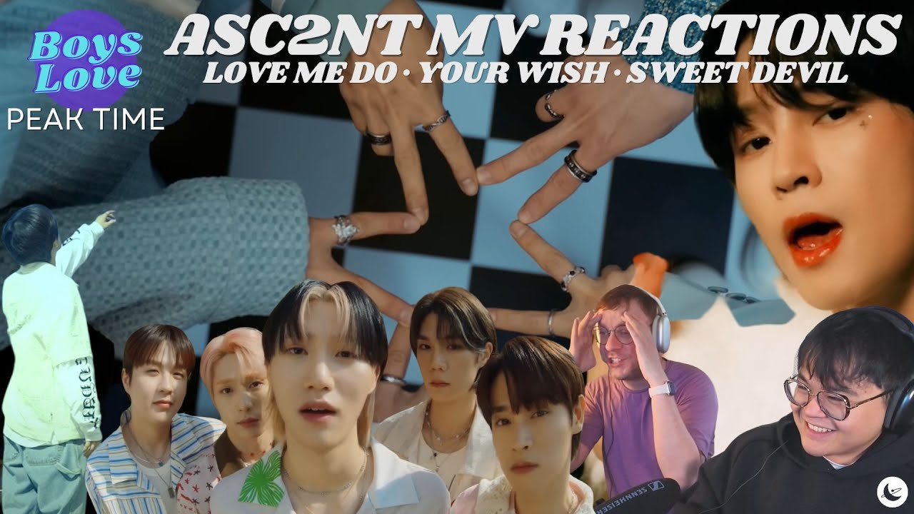 ASC2NT Reactions: 'Love Me Do' + 'Your Echo' + 'Sweet Devil' | Boys Love Reactions