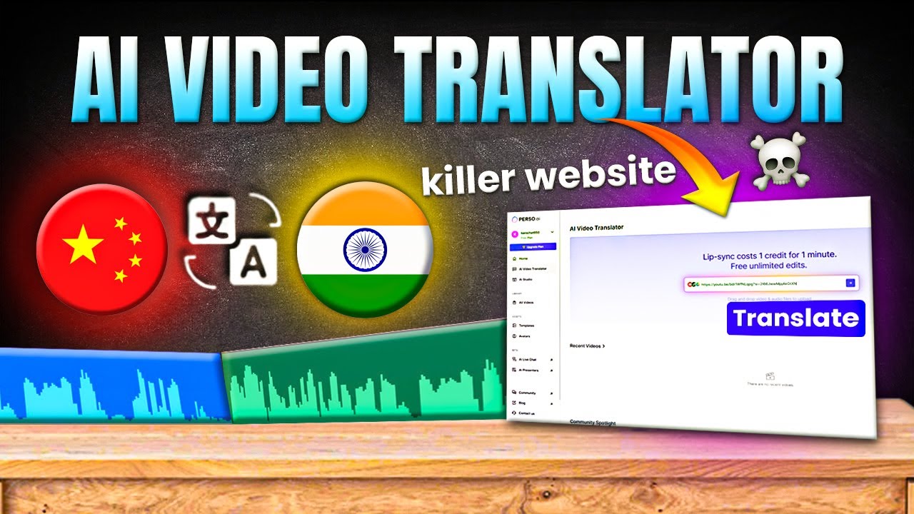 Translate any video in just 1 Click !😲 Into Many Languages | Ai Video Dubbing | Hindi