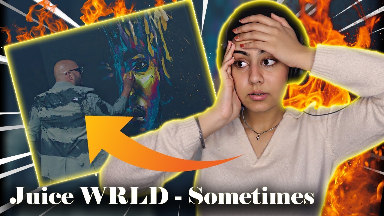 WOW! Juice WRLD - Sometimes (Official Visualiser) [REACTION]