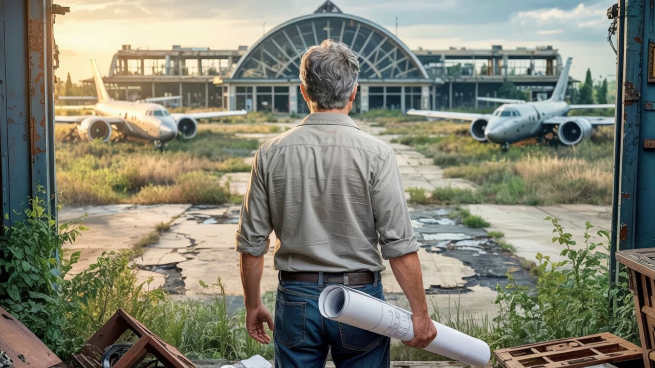 Struggling Dad Shamed For Buying ABANDONED AIRPORT... Until the $200M Secret Was Uncovered