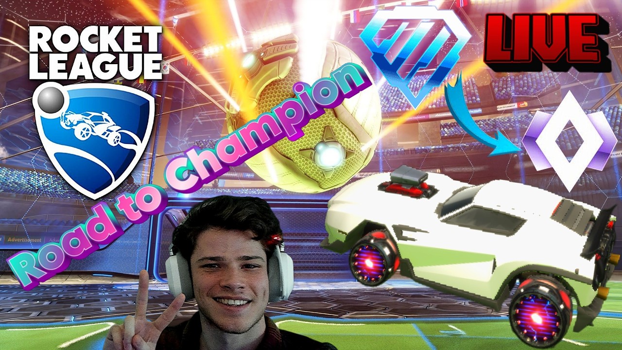 Climbing back to champ! Rocket League Competitive Duos Stream #17