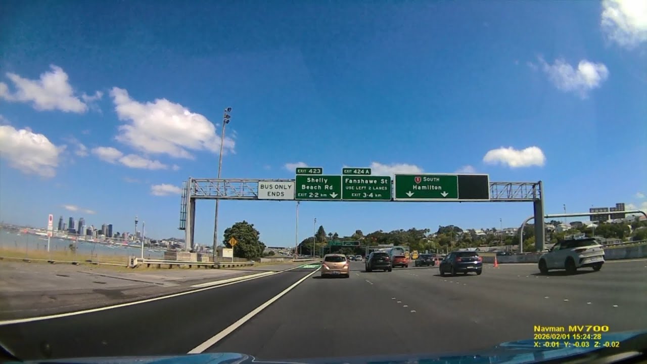 Auckland City - Nelson Street to/from North Shore