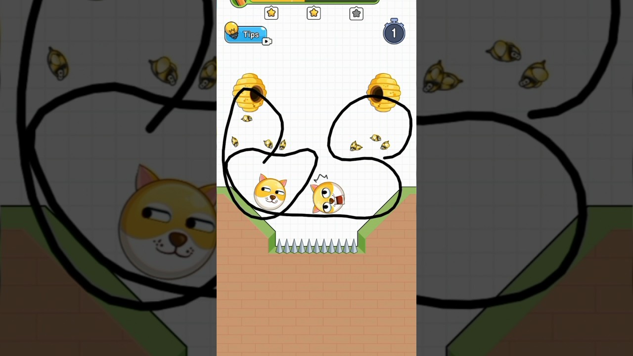 save dog from lava, crocodile and bees 