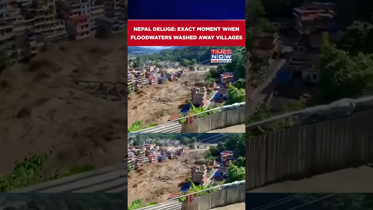 Nepal Flood Horror: Death Toll Crosses 150 Mark; Exact Moment When Deluge Washed Away Villages