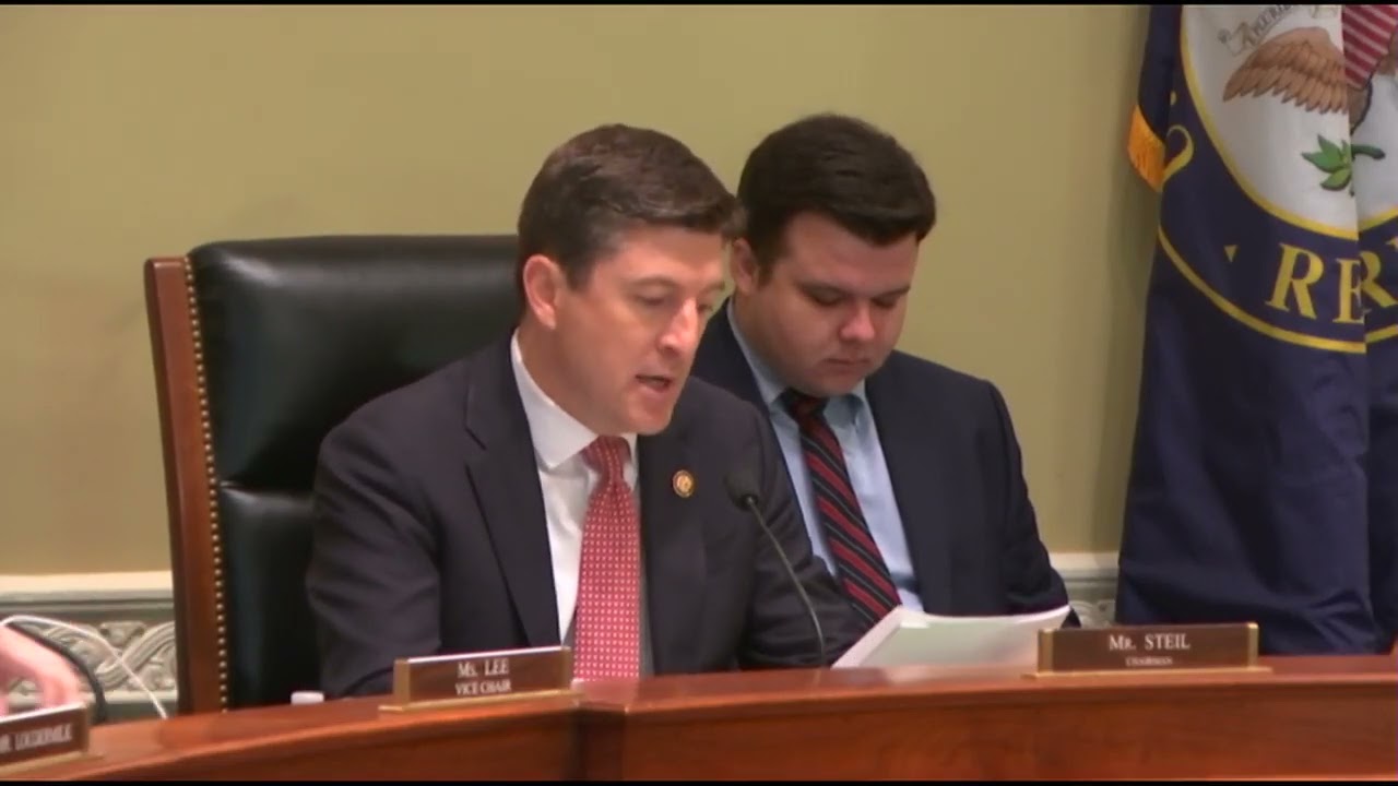 Chairman Steil delivers opening remarks at voter list maintenance hearing